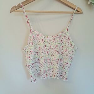 Wild Fable Floral Crop Strappy Cottagecore XL